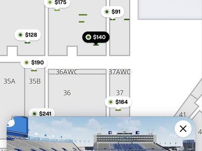 BYU Football vs Utah Tech - 5th ROW