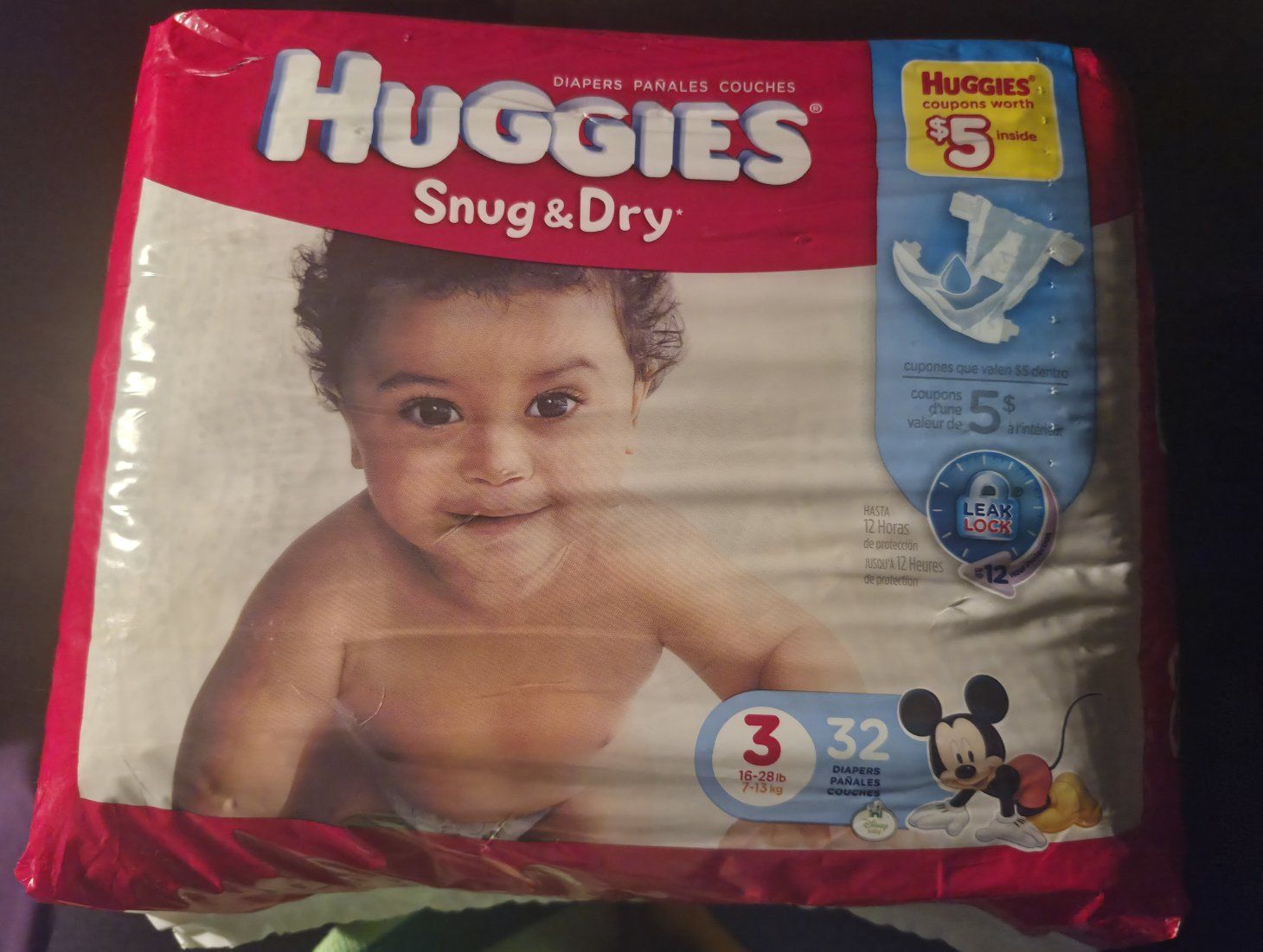 HUGGIES SNUG & DRY DIAPIES