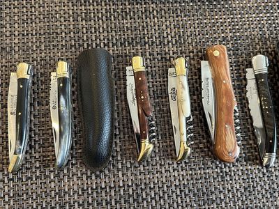 Laguiole high end vintage knife collection