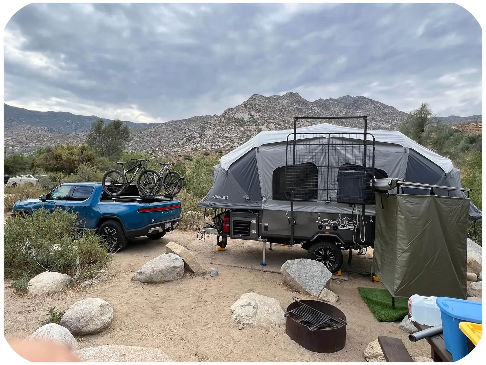 OP4 OPUS pop-up camper