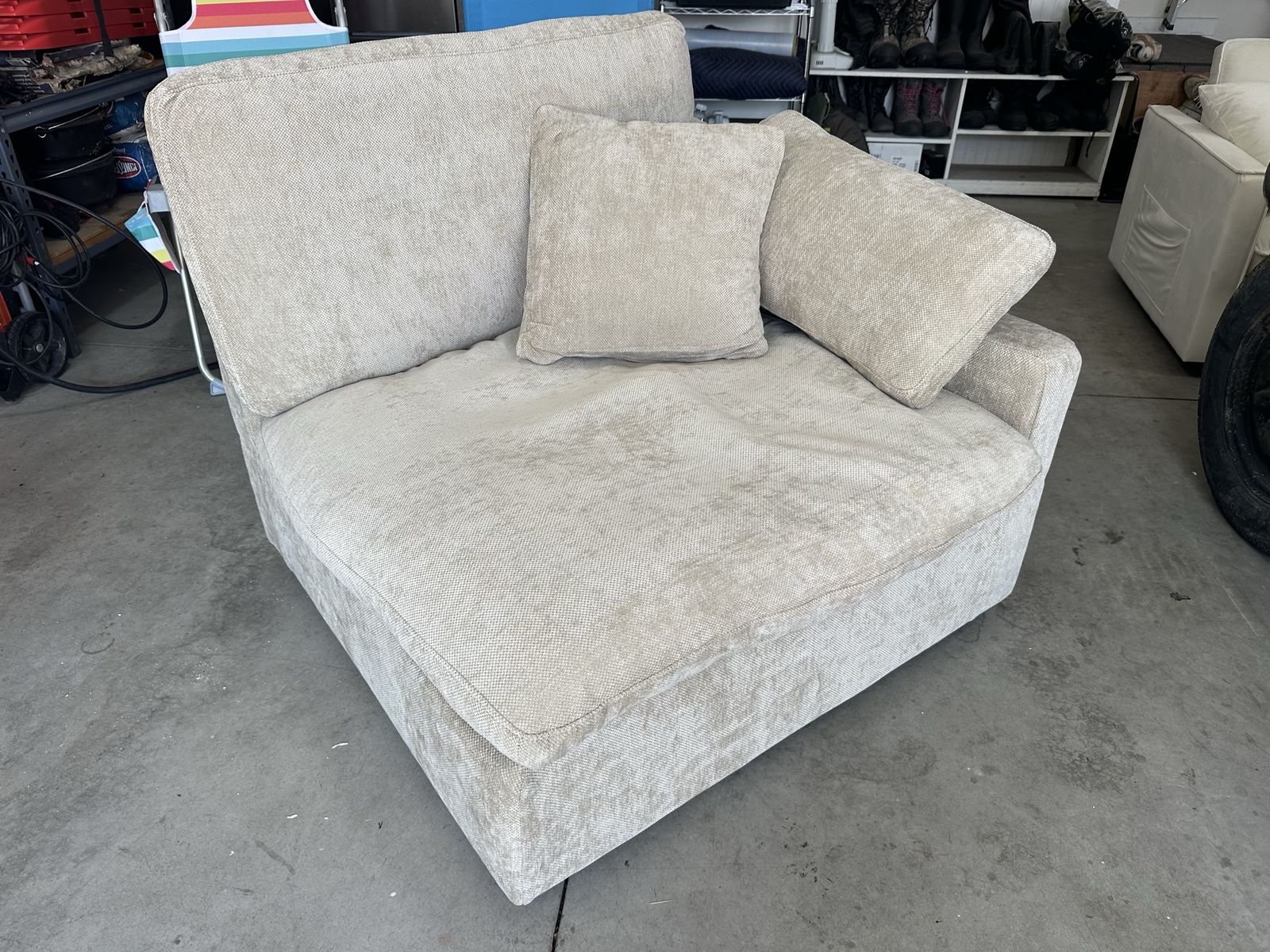 Khaki Corner Couch