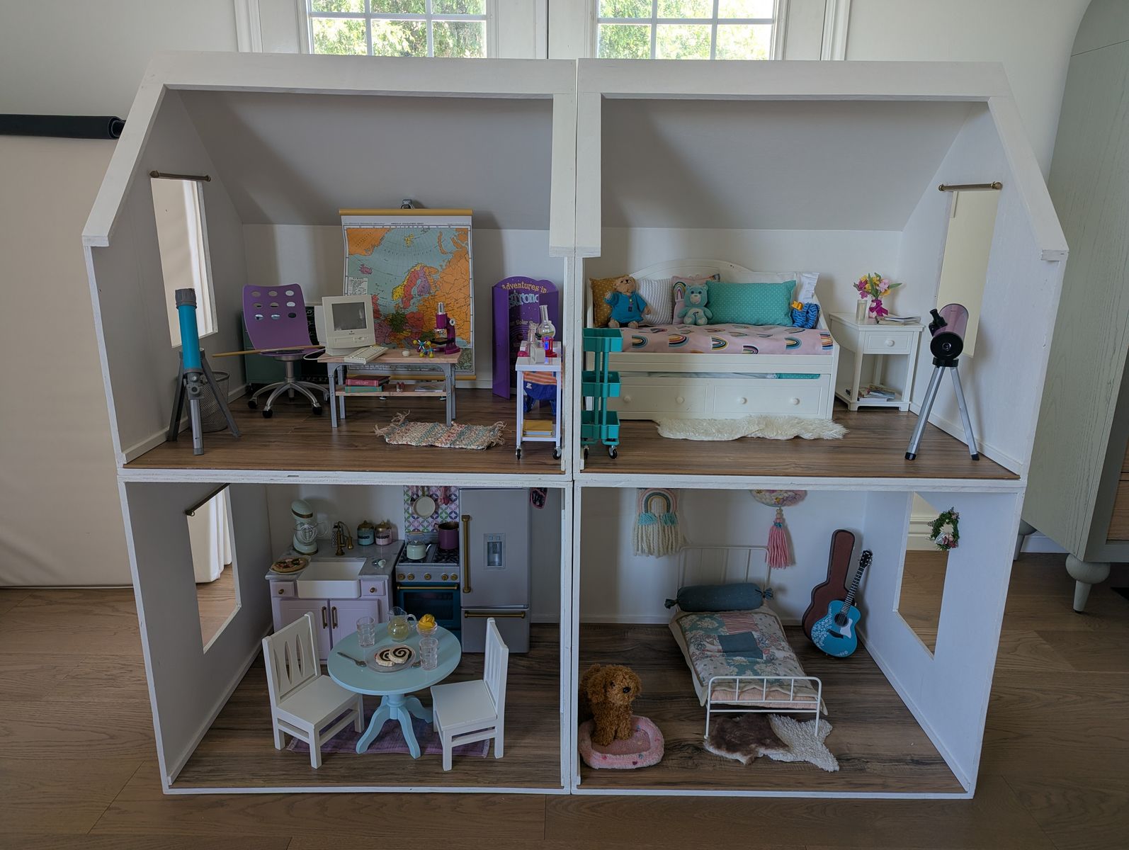 LARGE American Girl Doll Collection + Dollhouse