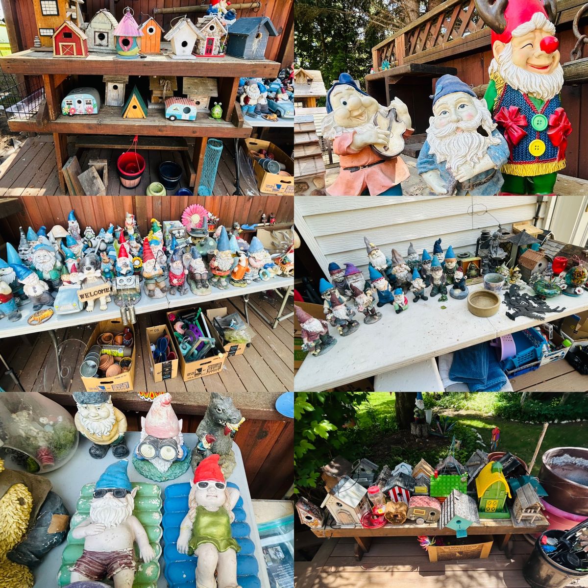 The Great Gnome Tool Gathering Estate Sale