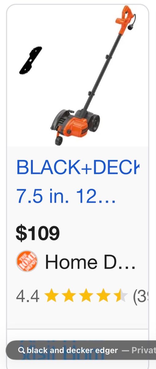 Yard curb edger for lawn driveway/walks
