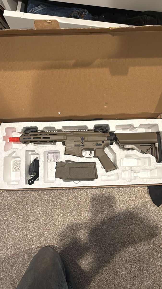Airsoft m4 first to give me offer even a lowball I will sell it to them I need gone tomorrow