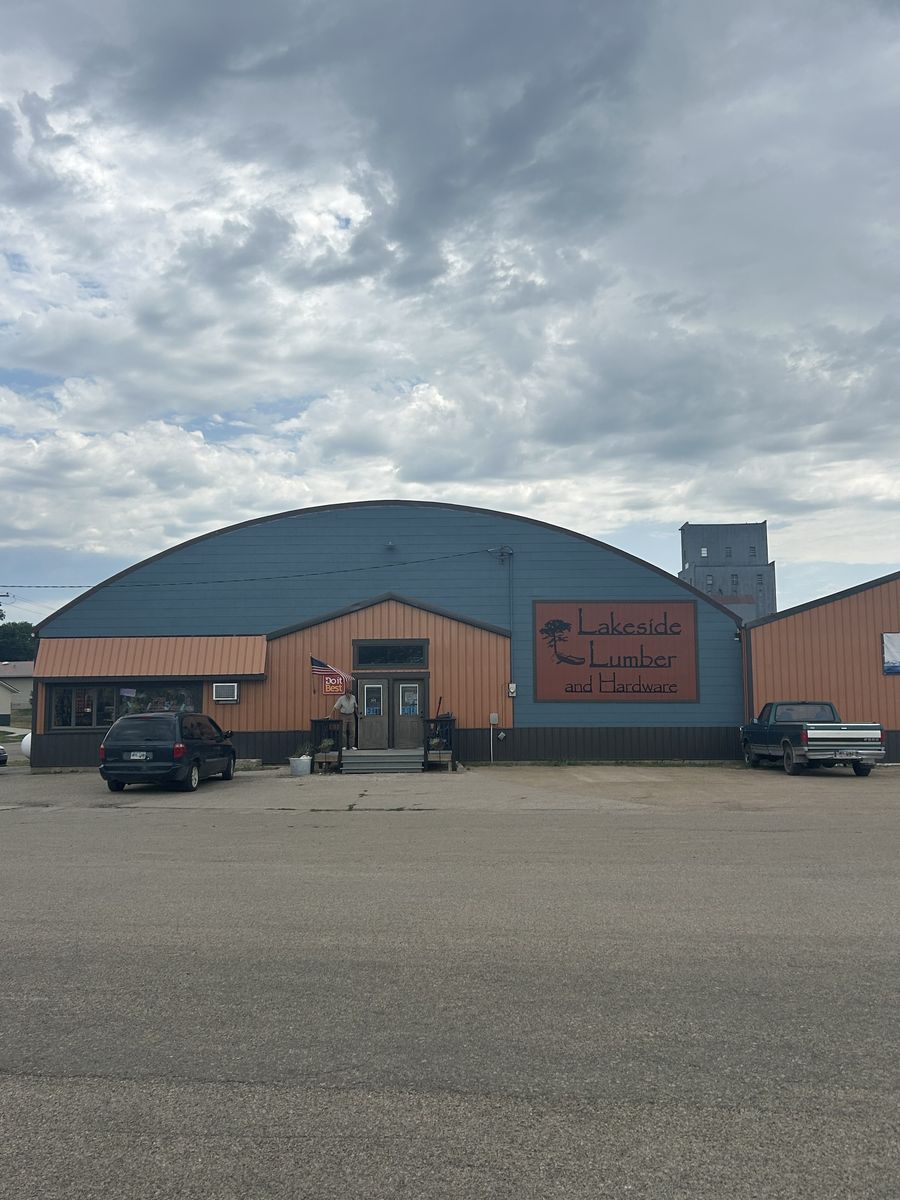 Full working lumberyard and hardware store