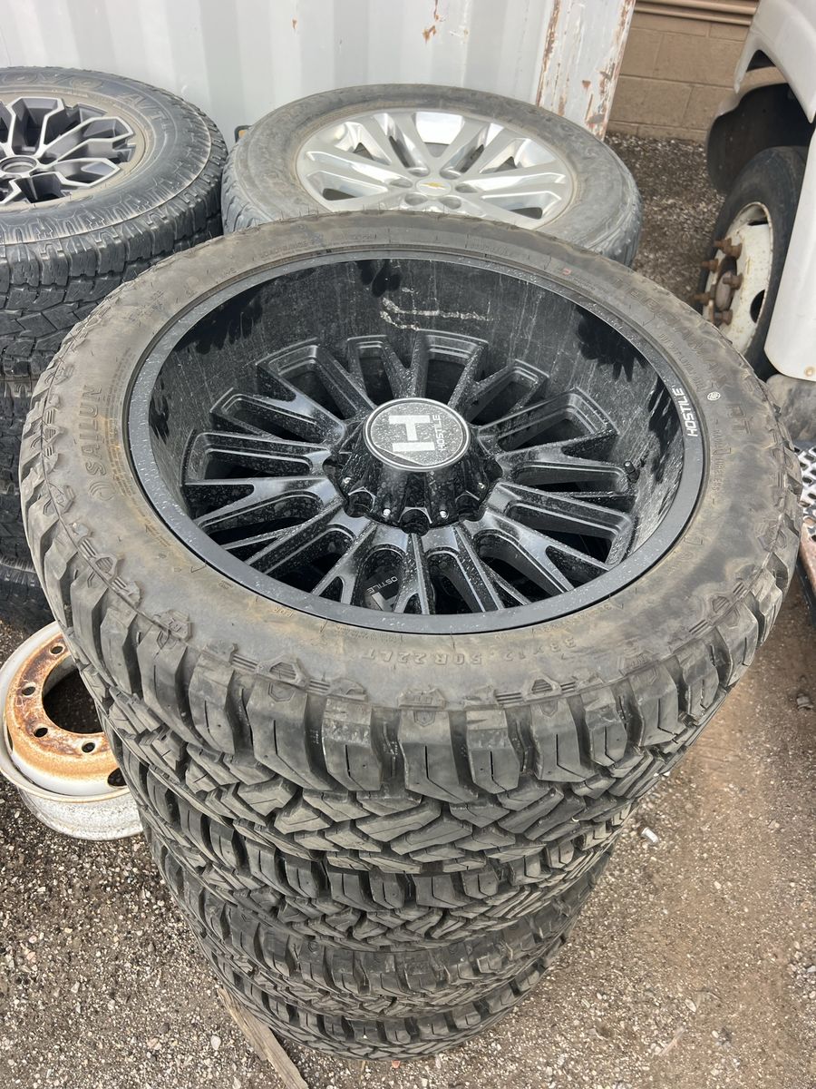 2017 Duramax rims and tires