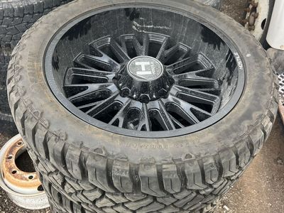 2017 Duramax rims and tires
