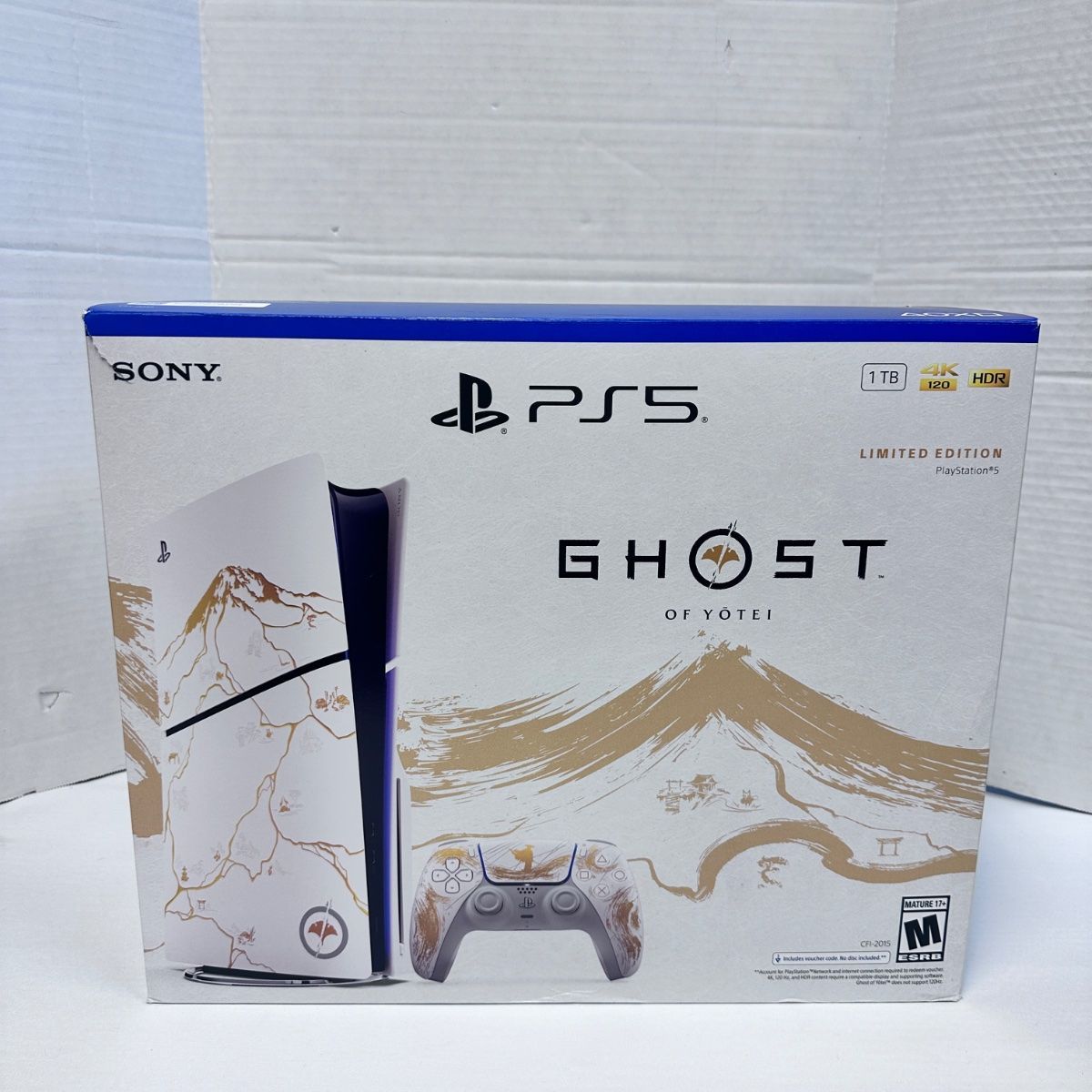 Sony PlayStation 5 Ghost of Yotei Gold Limited Edition 1TB SSD Console (NEW)