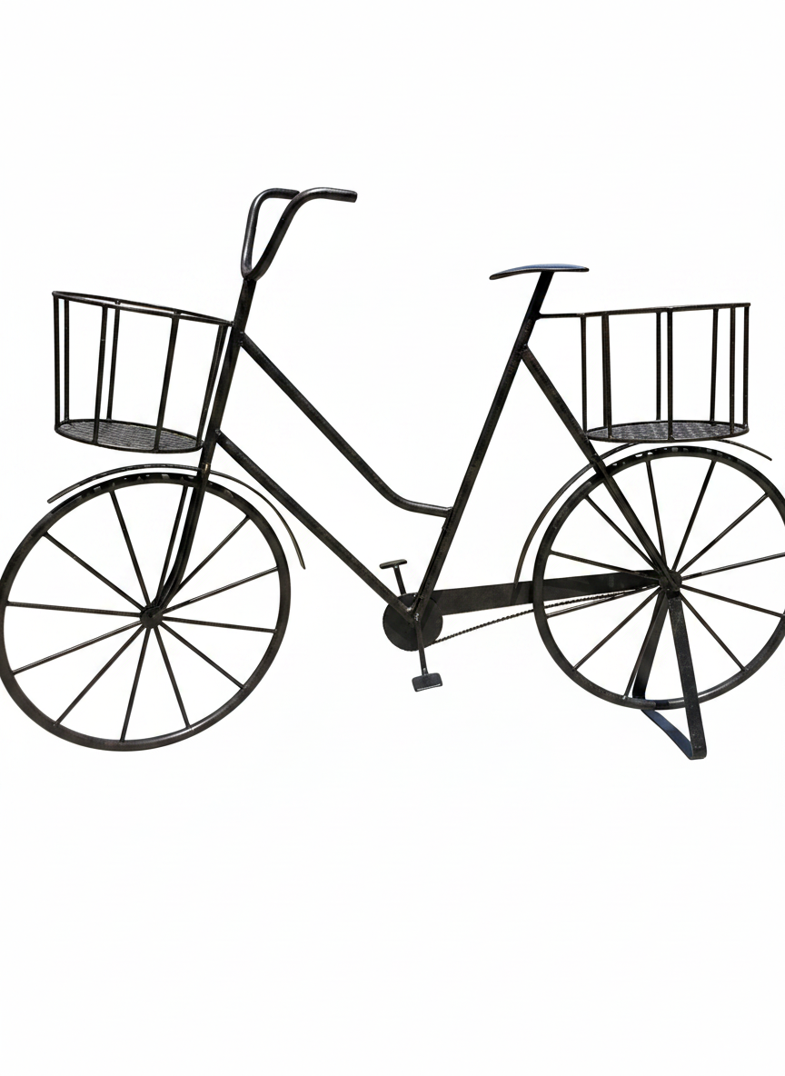 Metal Bike Decor