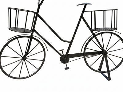 Metal Bike Decor