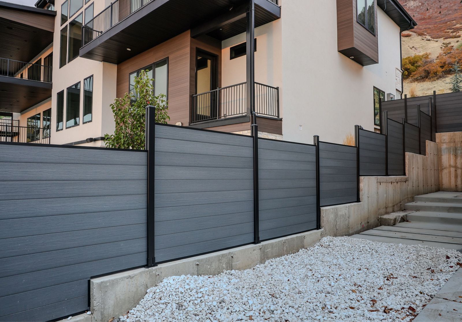 Modern Composite Fencing - Privacy Panels (New, Customizable)