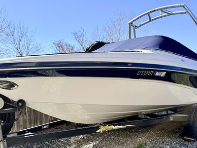 Clean Open Bow Boat Ready For the Water