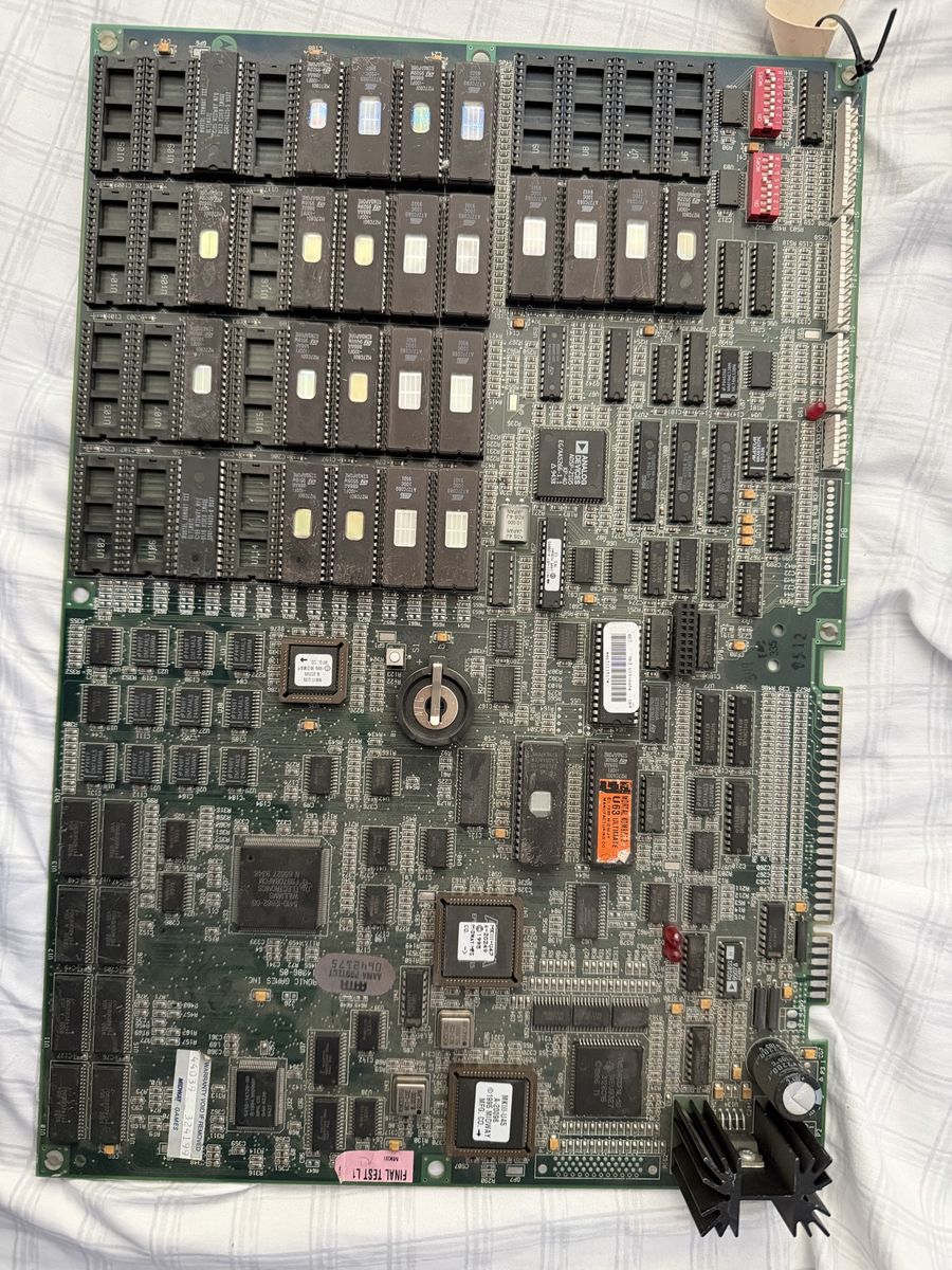Ultimate Mortal Kombat 3 PCB