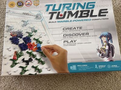 Turing Tumble: Marble-Powered Computer Game - Educational STEM Puzzle, New