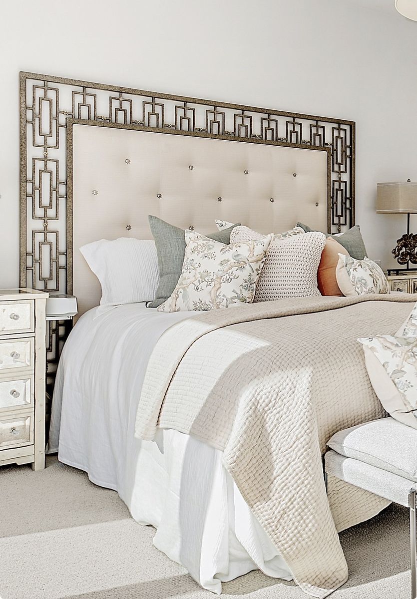 Tufted King Headboard
