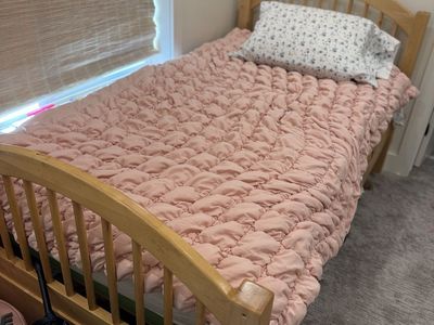 Twin Size Solid Wood Bed Frame