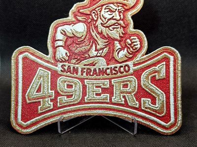Vintage San Francisco 49ers NFL Football Logo Gold Miner