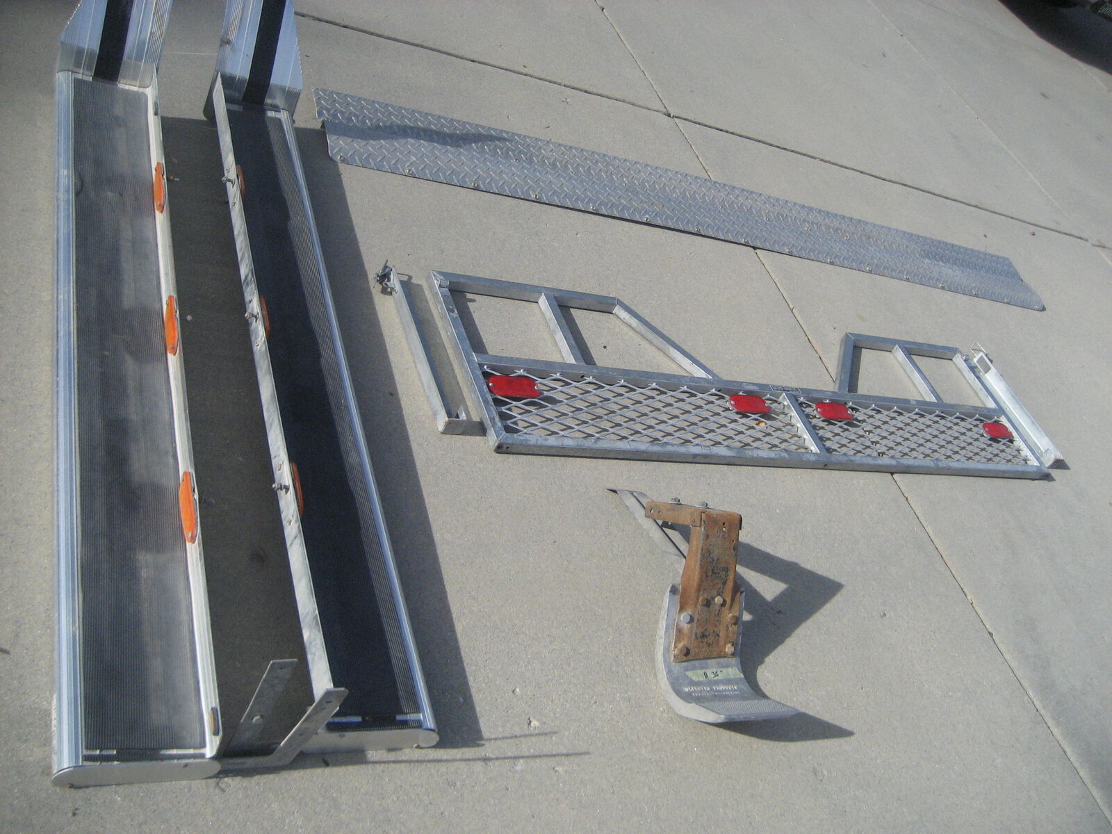 ALUMINUM TRUCK ACCESSORIES FRM LATE 1970'S FORD PICKUP