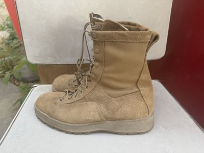 Belleville Mens GORE-TEX Soft Toe Combat Boots Brown Leather/Nylon Size 10.5 Size