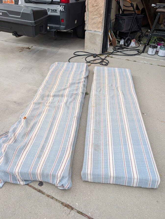 Free 5" Thick foam Outdoor Cushions - Great for Dog Beds / DIY