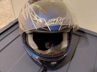 JMA full face helmet.
