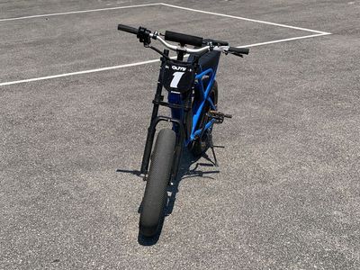 Ridstar Q20 Electric Fat Tire Bike - Blue