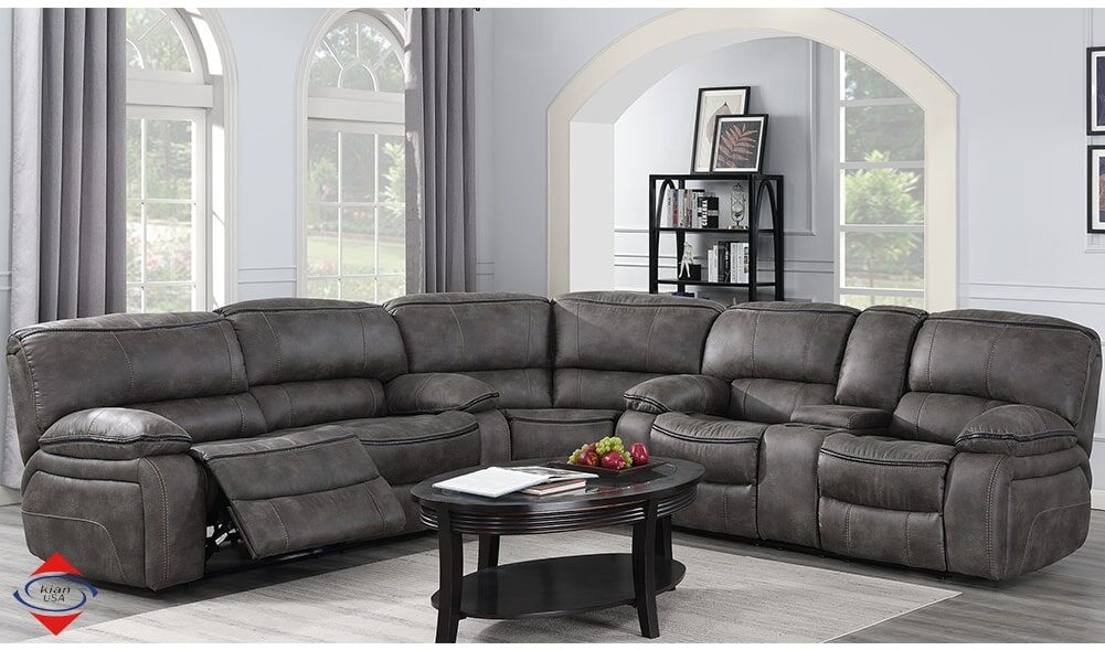 BRAND NEW! Reclining Grey Sectional