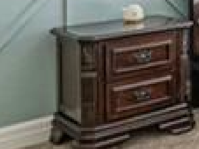 Side stand- Elegant Dark Wood