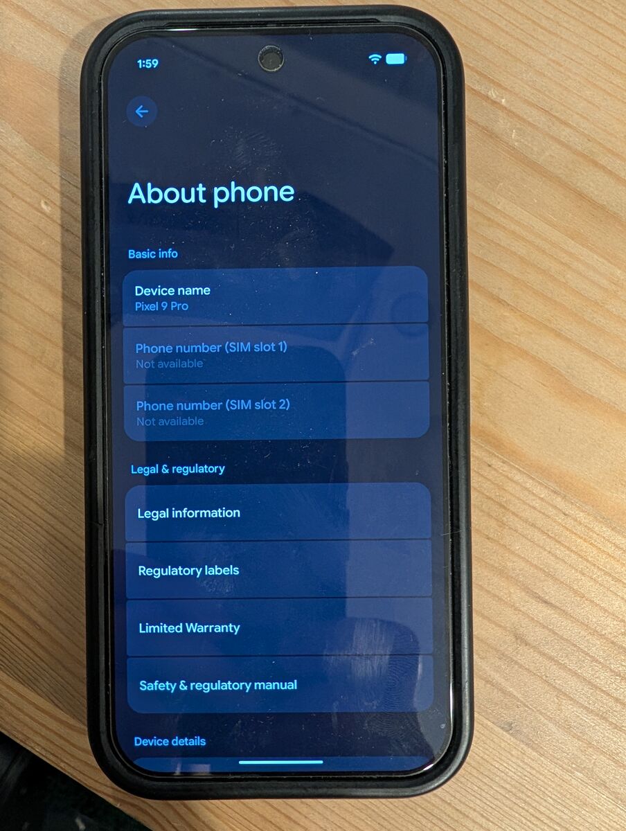 Pixel 9 Pro 128GB (Unlocked) - Like New