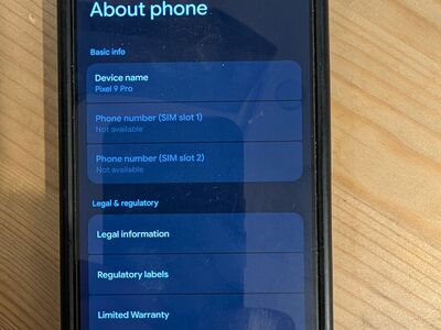 Pixel 9 Pro 128GB (Unlocked) - Like New