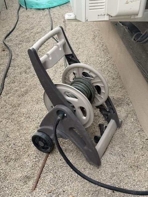 Hosemobile Plastic 100-ft Cart Hose Reel