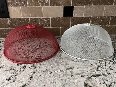 Reusable Outdoor Picnic Food Cover Mesh, Food Cover Keep Out Flies, Bugs, etc.