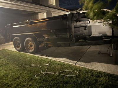 12 foot dump trailer