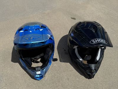 Shoei and Fly Helmets