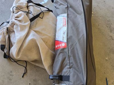 Queen size air mattress with cot