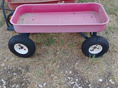 Vintage Wagons For Yard Art Or Planter