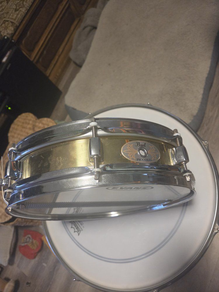 Pearl B1330 13 x 3 Brass Piccolo Snare Drum