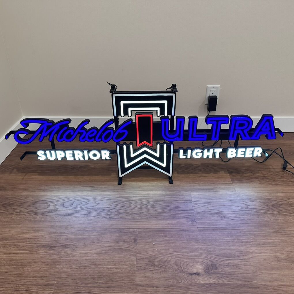 Michelob Ultra Neon Wall Sign