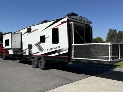 2024 Cruiser Stryker ST2516 Toy Hauler - 16' Garage, Onan Gen, Solar, Patio Deck, Sleeps 6