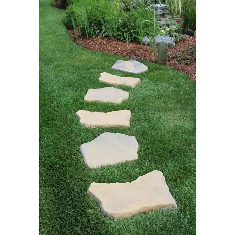 20x21 Irregular Tan Step Stones Kit