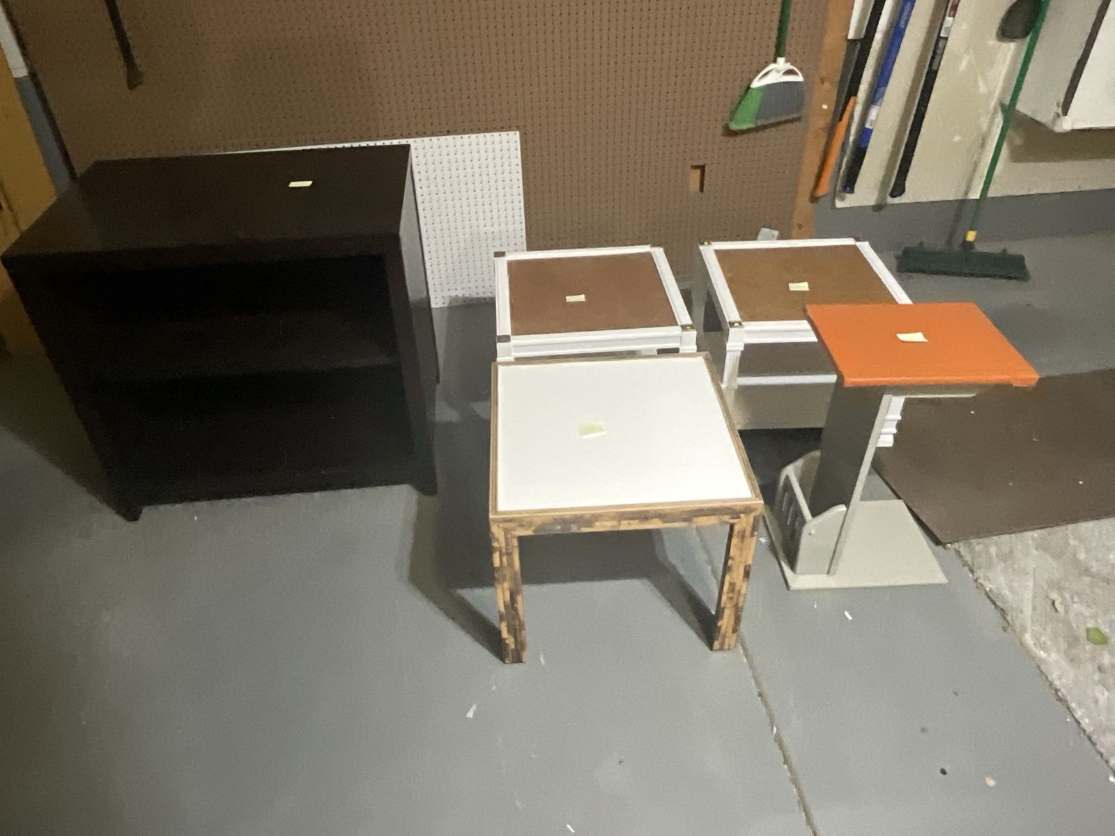 $10 Tables And Bookcase