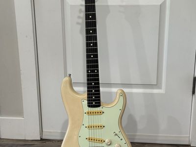 Fender Stratocaster Electric Guitar - Made in Japan, Vintage White