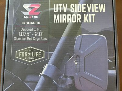 Utv Driver Side Side View Mirror