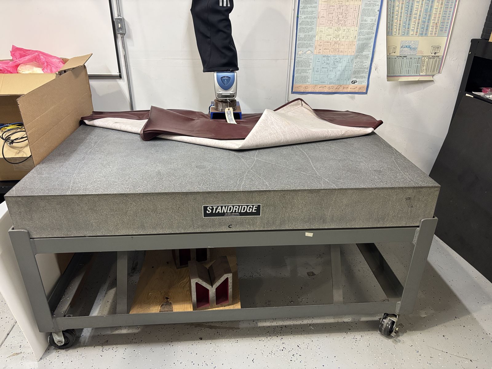 3 ft X 5 ft Standridge testing surface plate