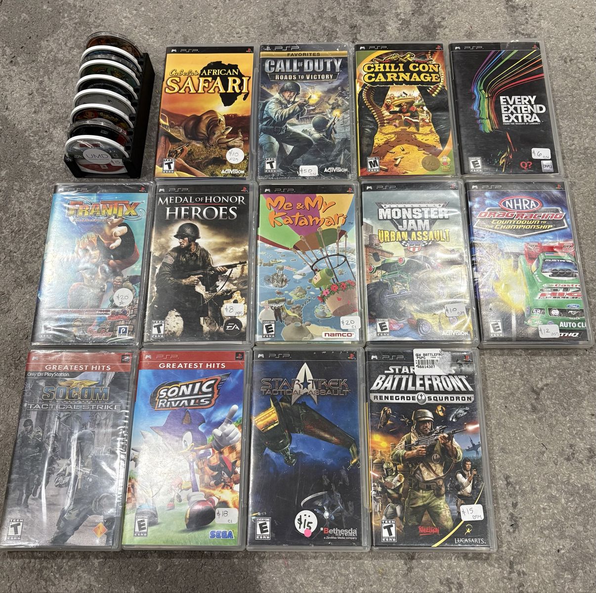 PSP Games - Please Read Description