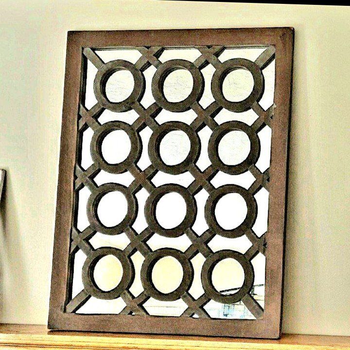 Pottery Barn Circle Mirror