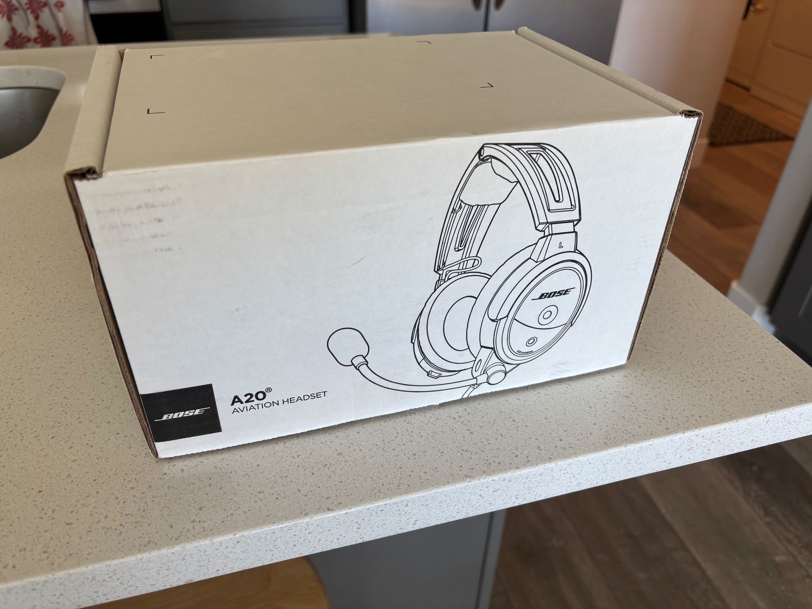 Bose A20 Aviation Headset – Bluetooth – Dual GA Plugs – New Sealed 