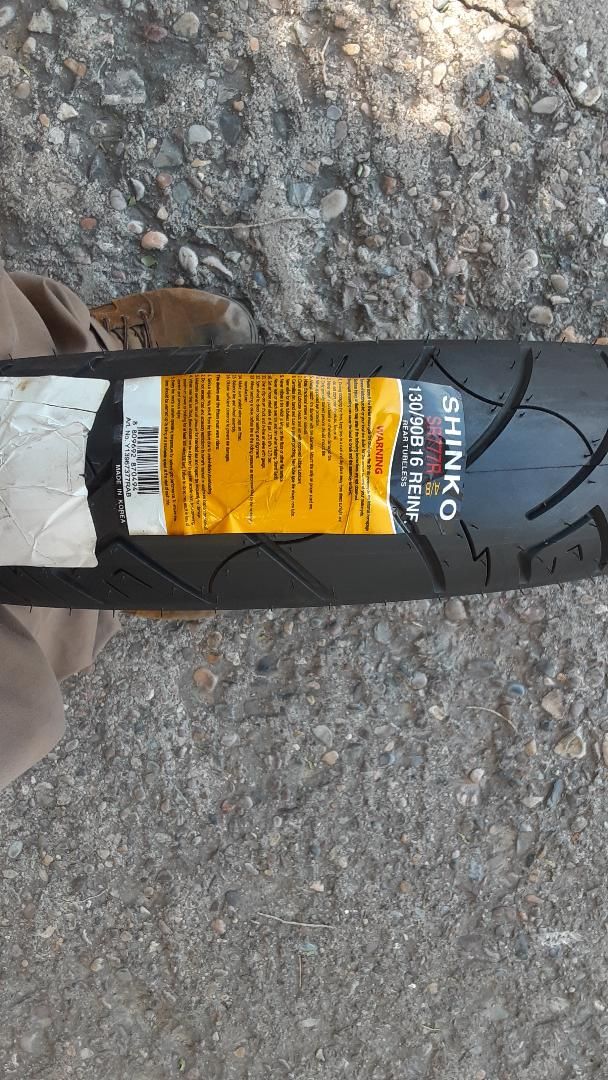  Brand New Shinko Rear tire .