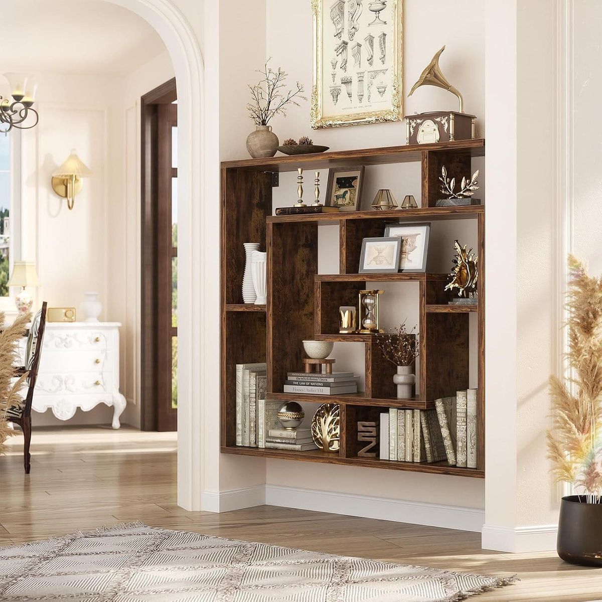 Stylish new 6-tier shelf
